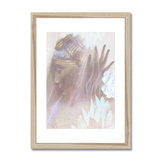 Queen Nefertiti Framed & Mounted Print - Starseed Designs Inc.