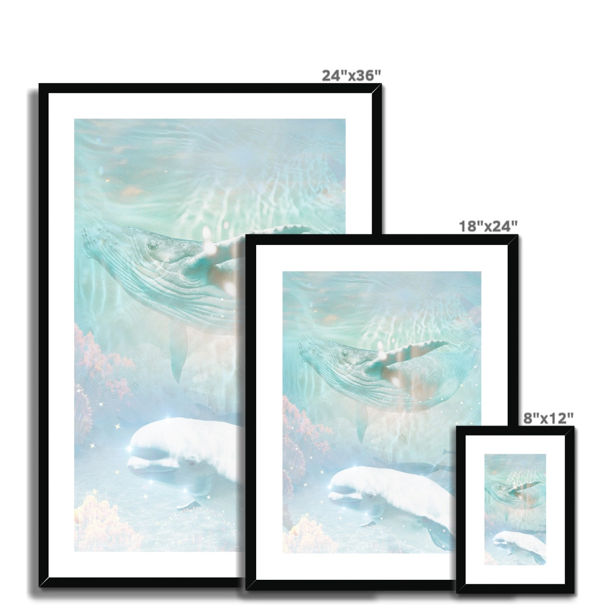 Sweet Emissaries Framed & Mounted Print - Starseed Designs Inc.
