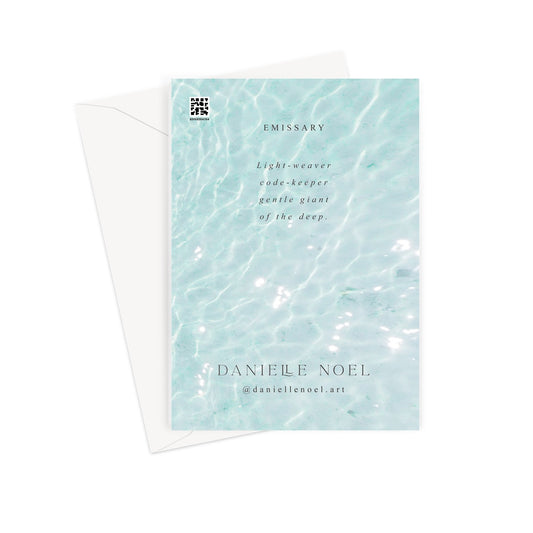 Emissary Greeting Card - Starseed Designs Inc.