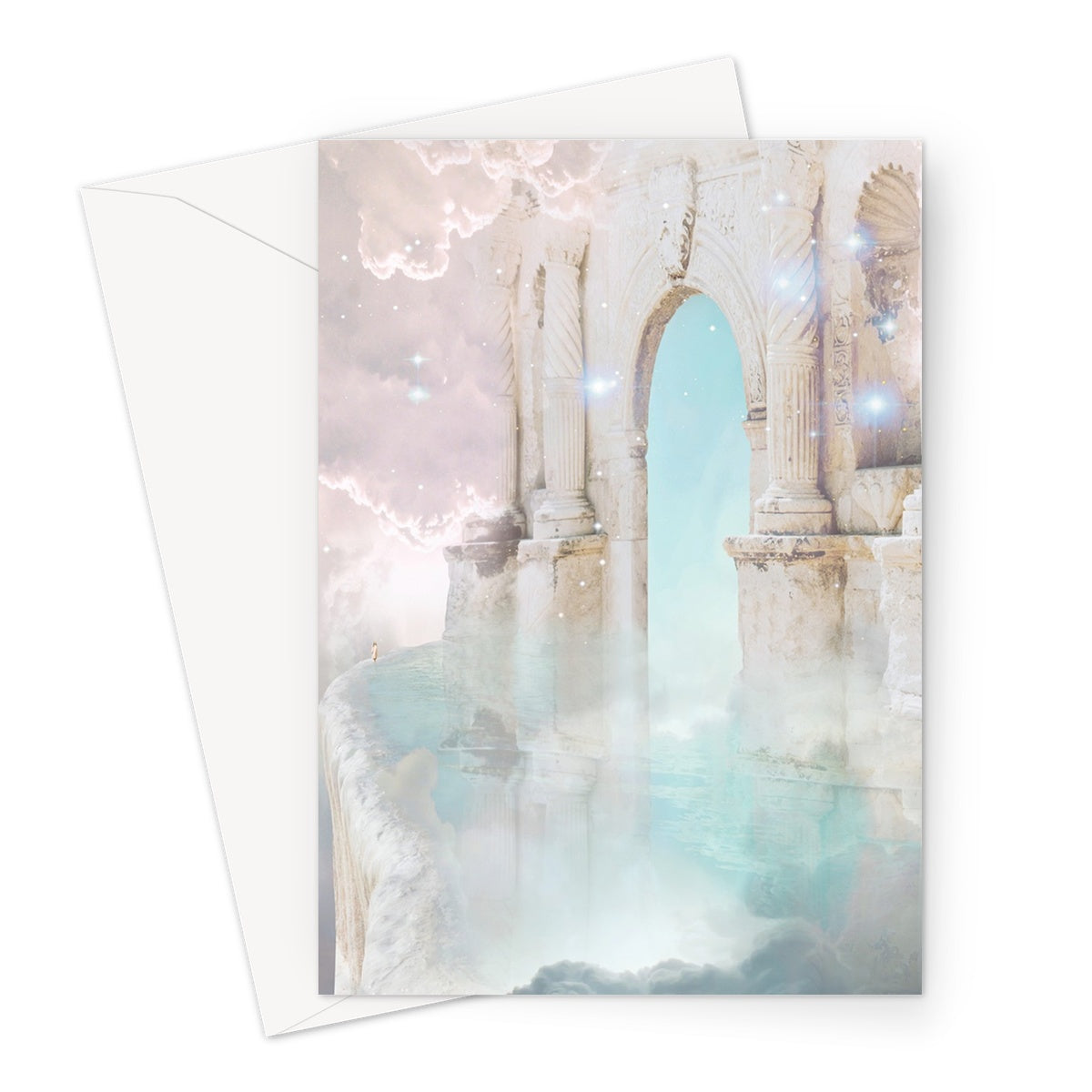 Celestial Waters Greeting Card - Starseed Designs Inc.