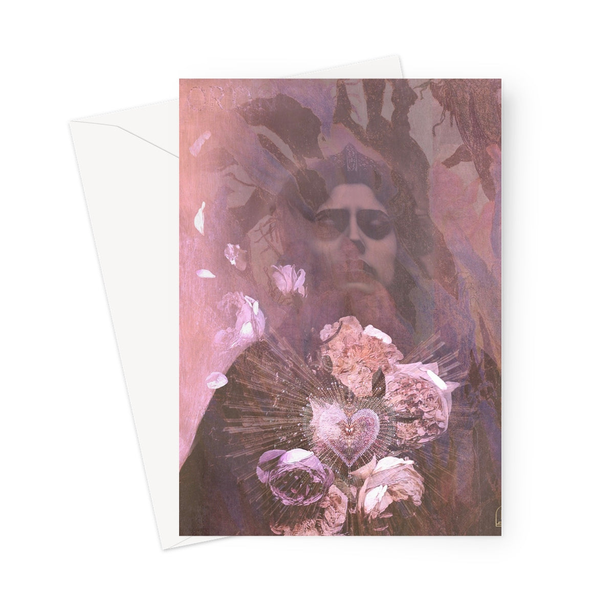 My Petal Heart Greeting Card - Starseed Designs Inc.