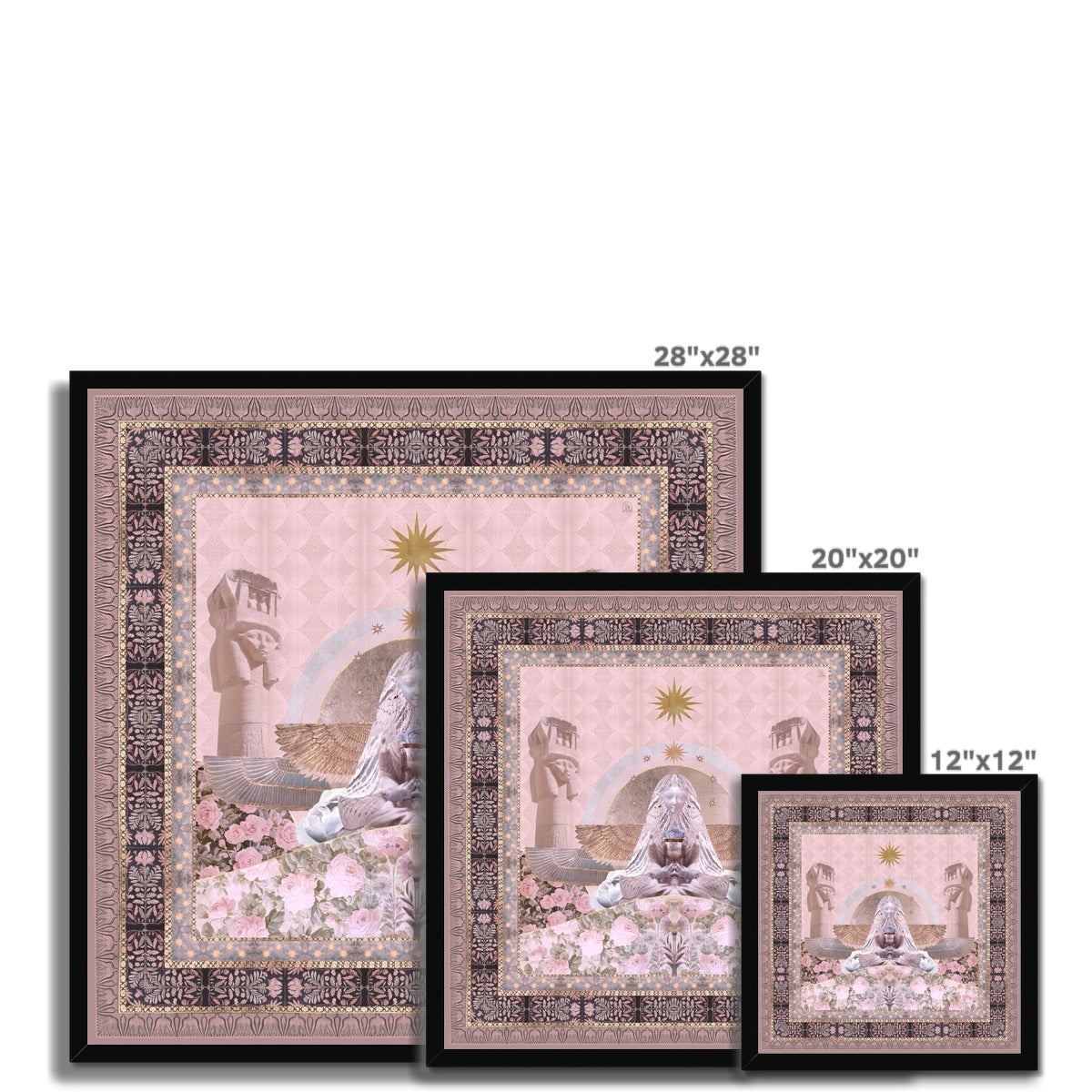 Hathor - Light Edition Framed Print - Starseed Designs Inc.