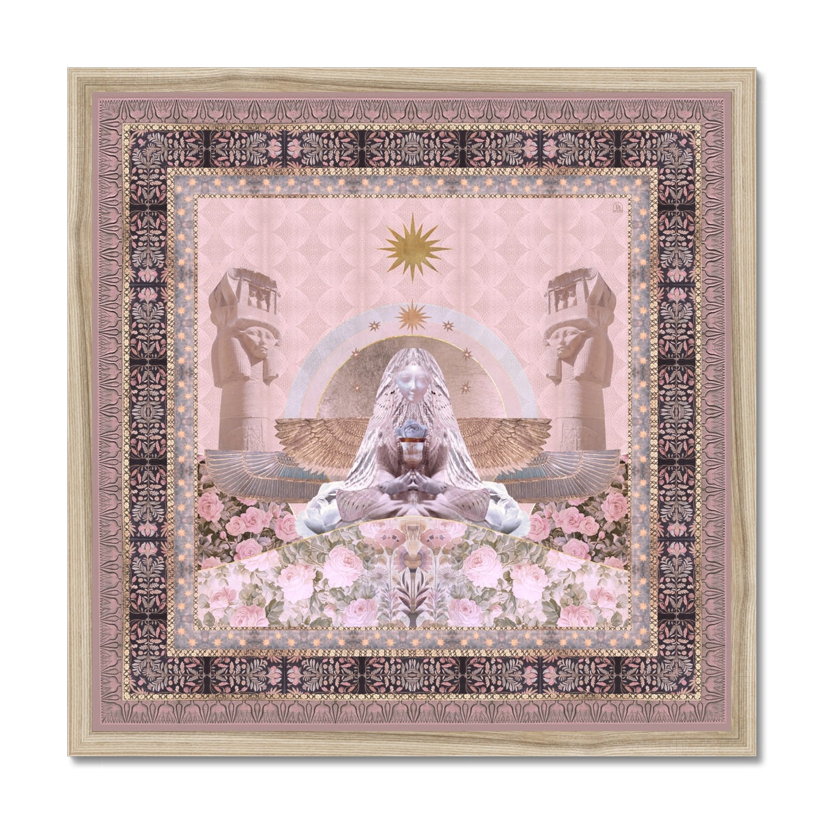 Hathor - Light Edition Framed Print - Starseed Designs Inc.