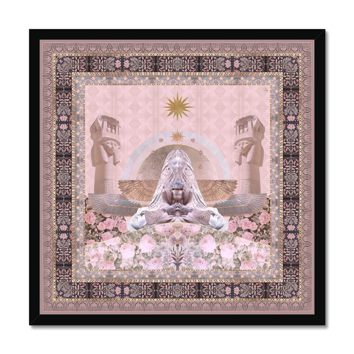 Hathor - Light Edition Framed Print - Starseed Designs Inc.