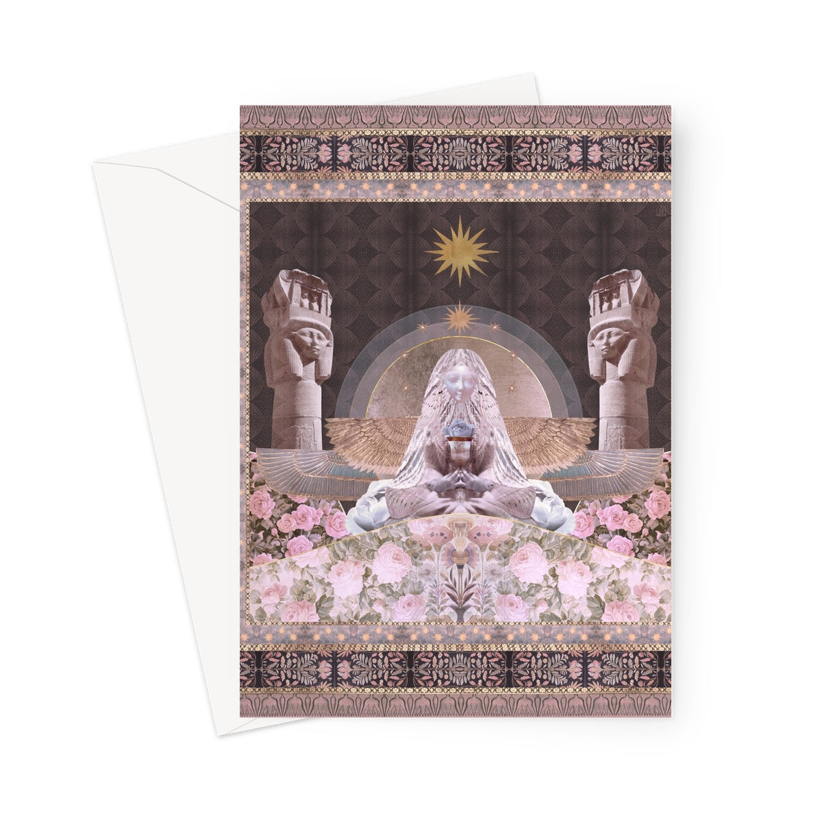 Hathor - Night Edition Greeting Card - Starseed Designs Inc.