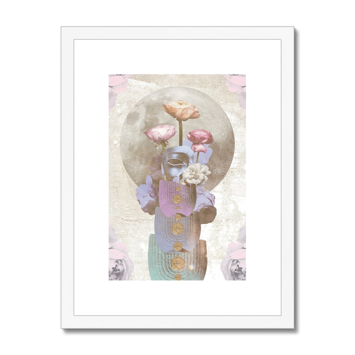 Eight of Pentacles Framed & Mounted Print - Starseed Designs Inc.