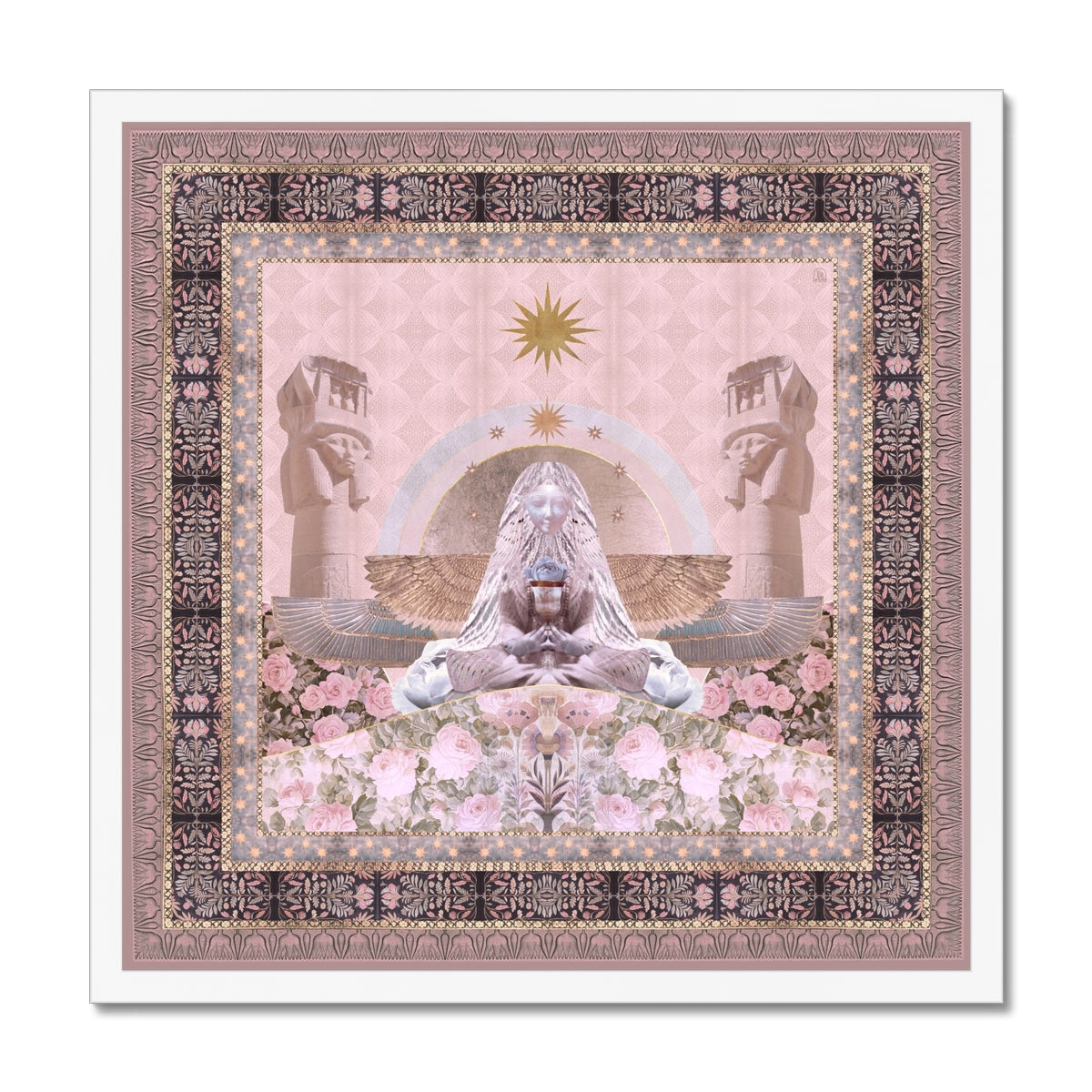 Hathor - Light Edition Framed Print - Starseed Designs Inc.