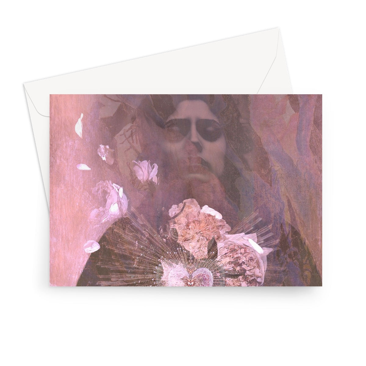 My Petal Heart Greeting Card - Starseed Designs Inc.