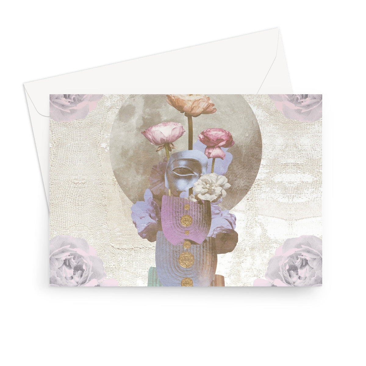 Eight of Pentacles Greeting Card - Starseed Designs Inc.