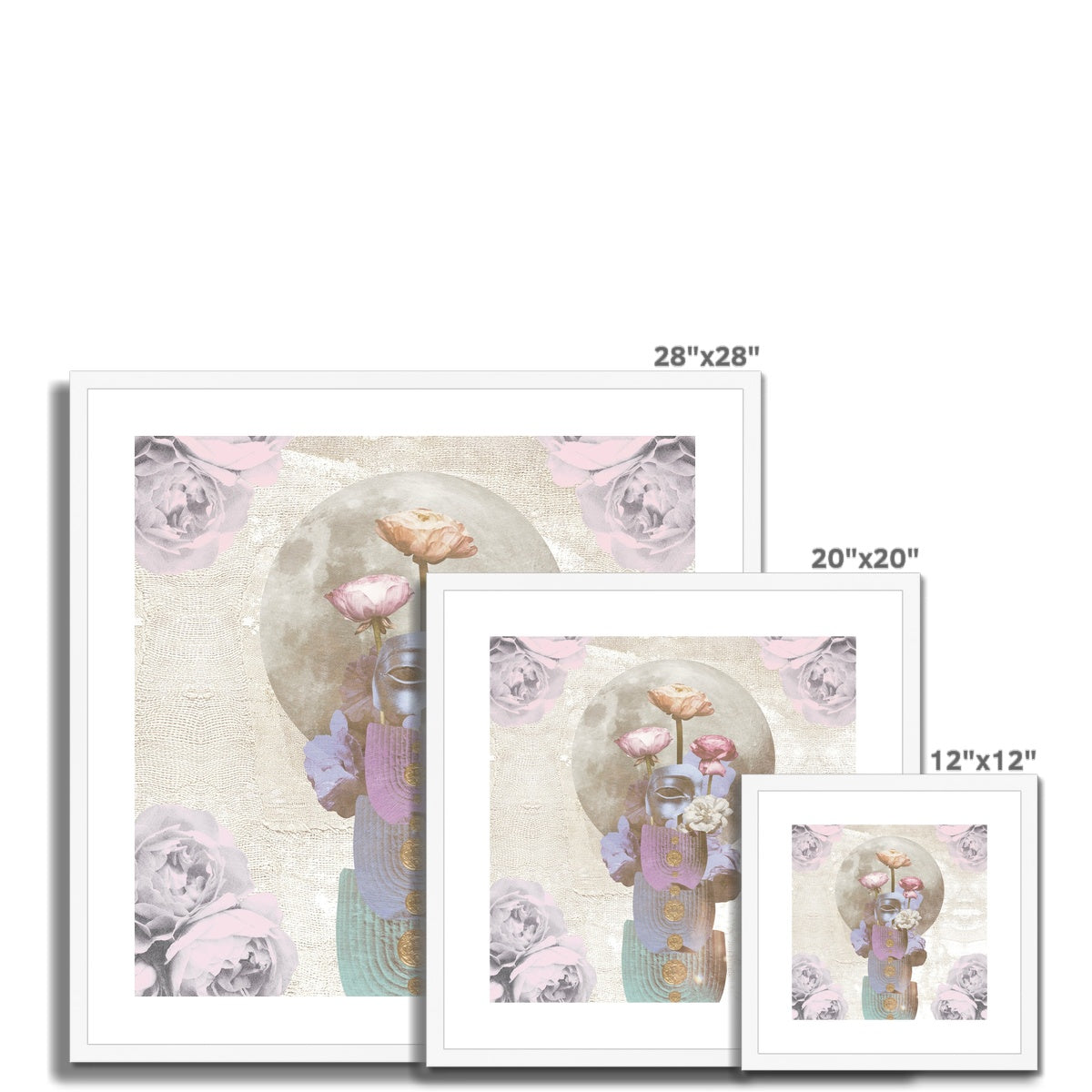 Eight of Pentacles Framed & Mounted Print - Starseed Designs Inc.