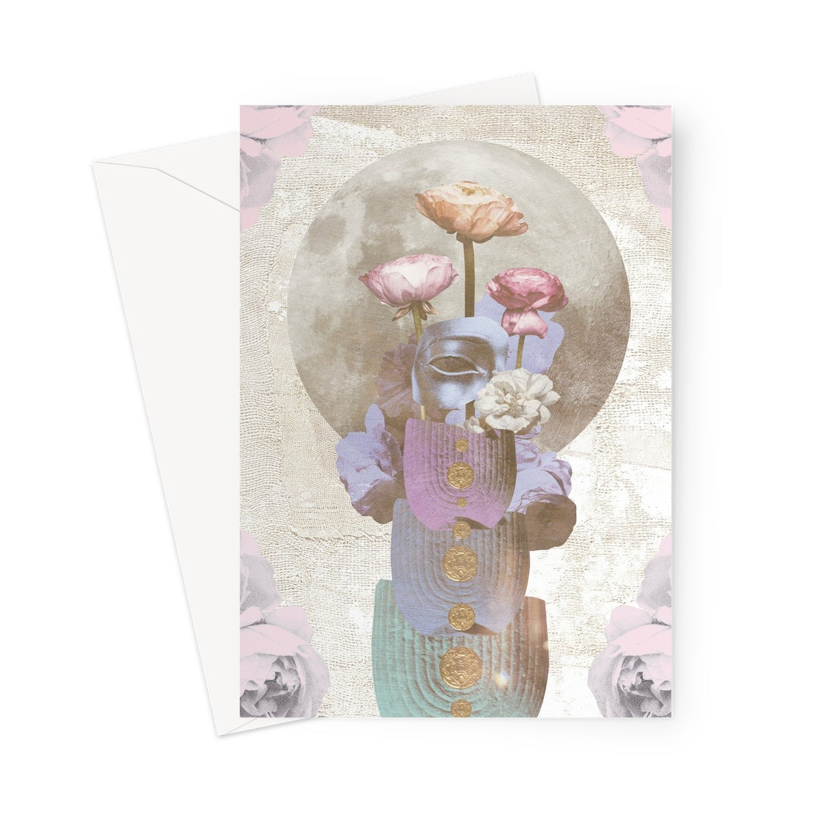 Eight of Pentacles Greeting Card - Starseed Designs Inc.