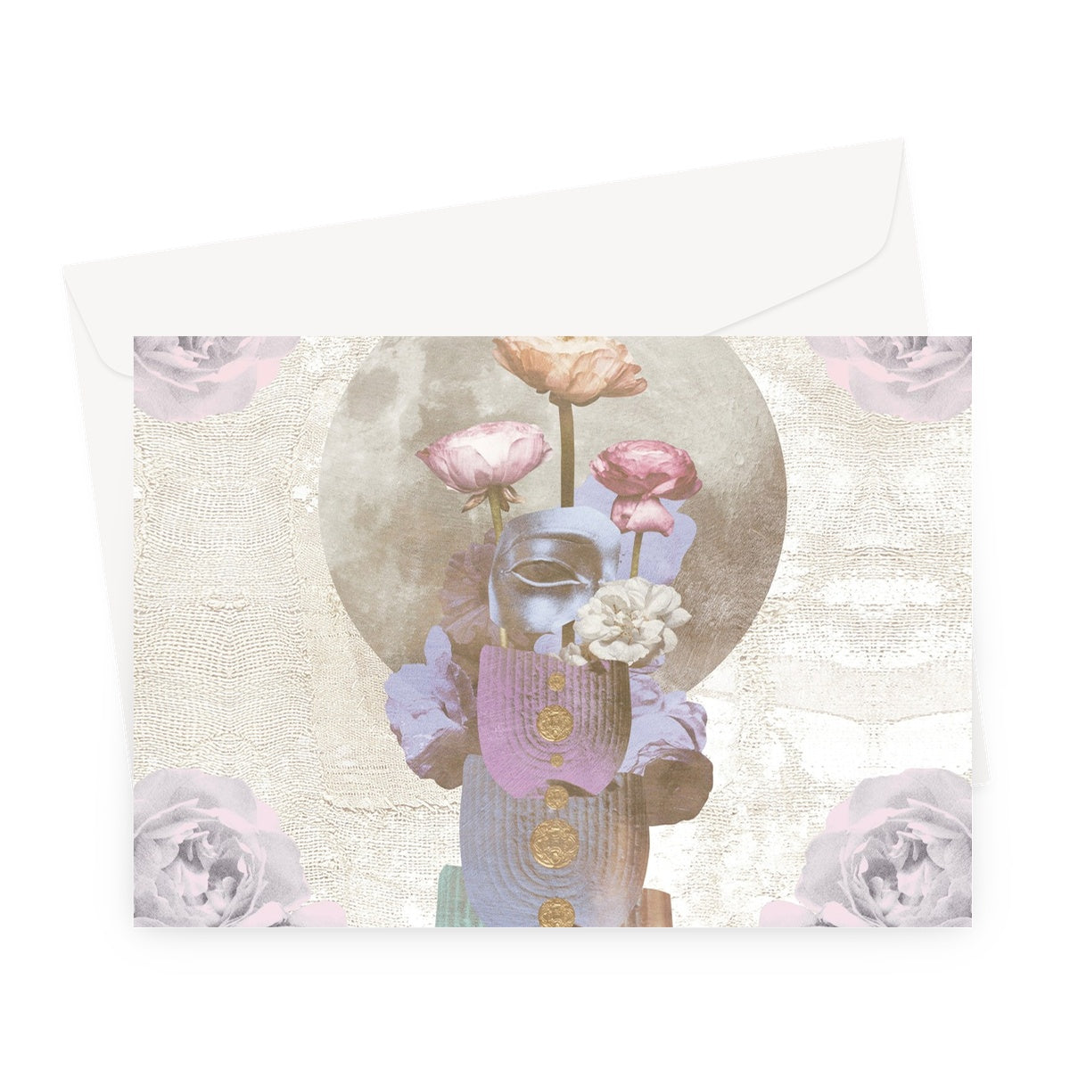 Eight of Pentacles Greeting Card - Starseed Designs Inc.