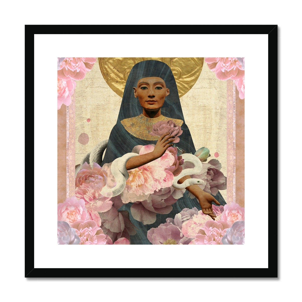 The Magician & Garden Framed & Mounted Print - Starseed Designs Inc.