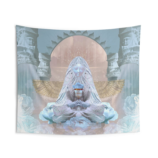 Temple of Hathor Tapestry - Starseed Designs Inc.