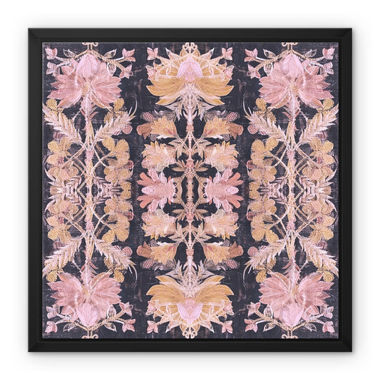 Sunlit Garden Framed Canvas - Starseed Designs Inc.