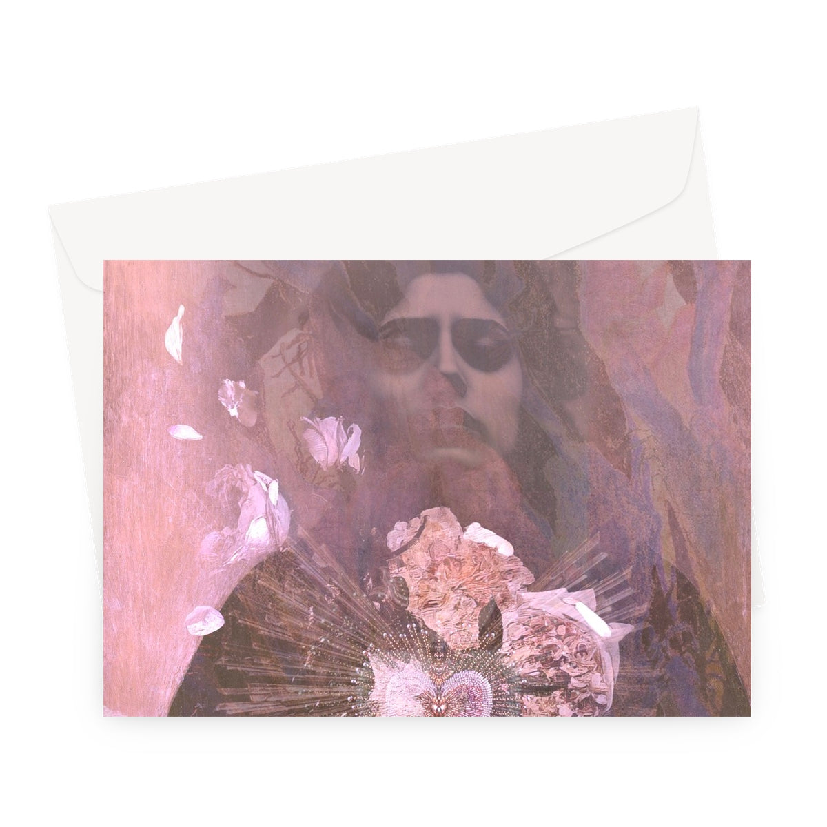 My Petal Heart Greeting Card - Starseed Designs Inc.