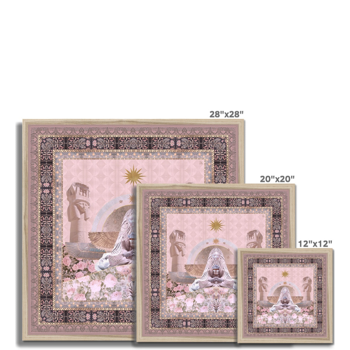 Hathor - Light Edition Framed Print - Starseed Designs Inc.