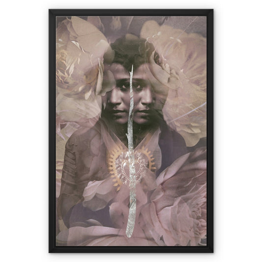 Knight of Wands Framed Canvas - Starseed Designs Inc.