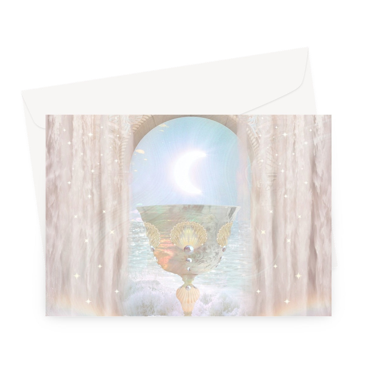 Sacred Chalice Greeting Card - Starseed Designs Inc.