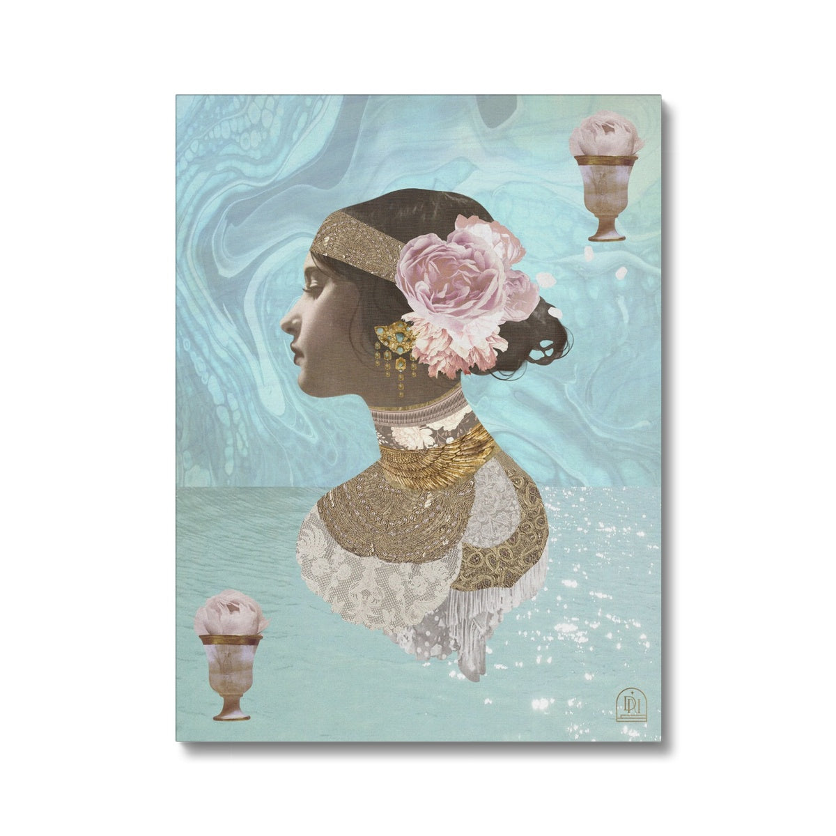 Queen of Cups Canvas - Starseed Designs Inc.