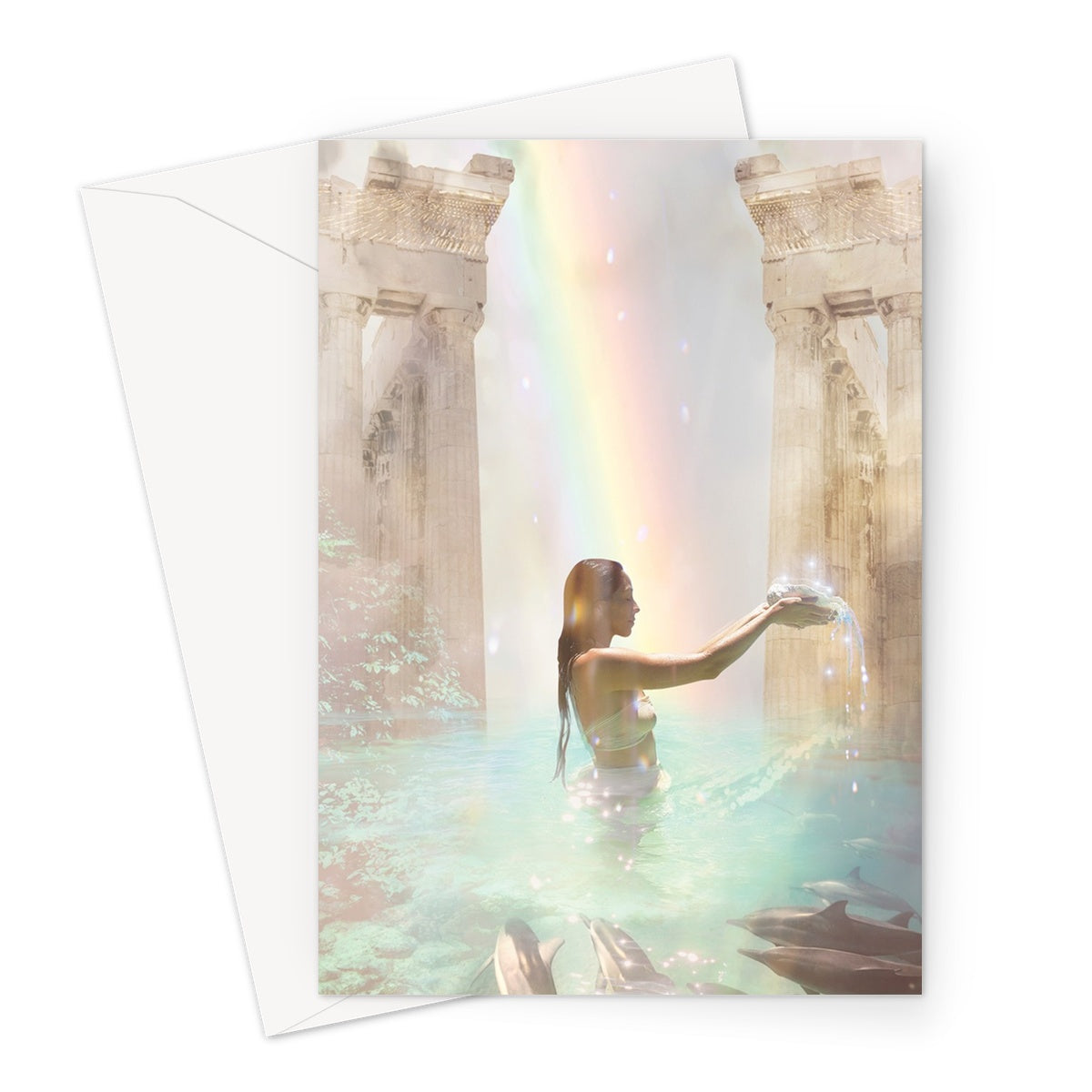 The Source Greeting Card - Starseed Designs Inc.