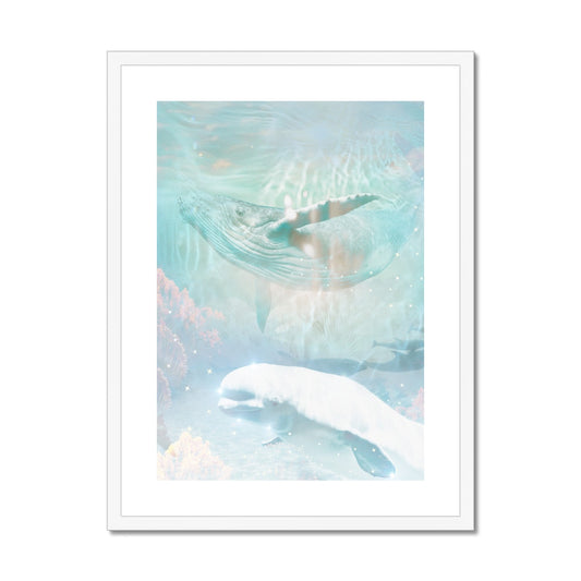 Sweet Emissaries Framed & Mounted Print - Starseed Designs Inc.
