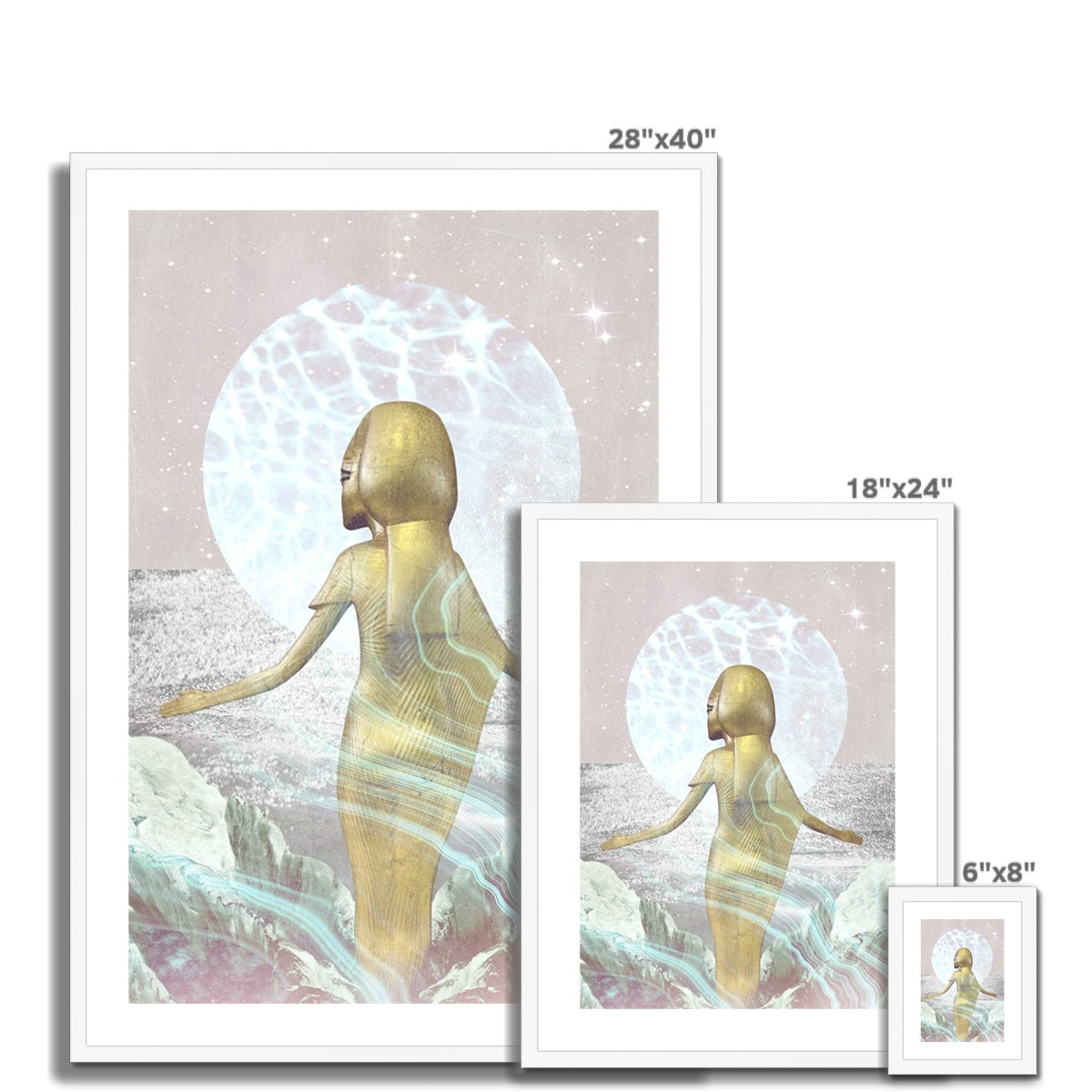 Guardian  Framed & Mounted Print - Starseed Designs Inc.