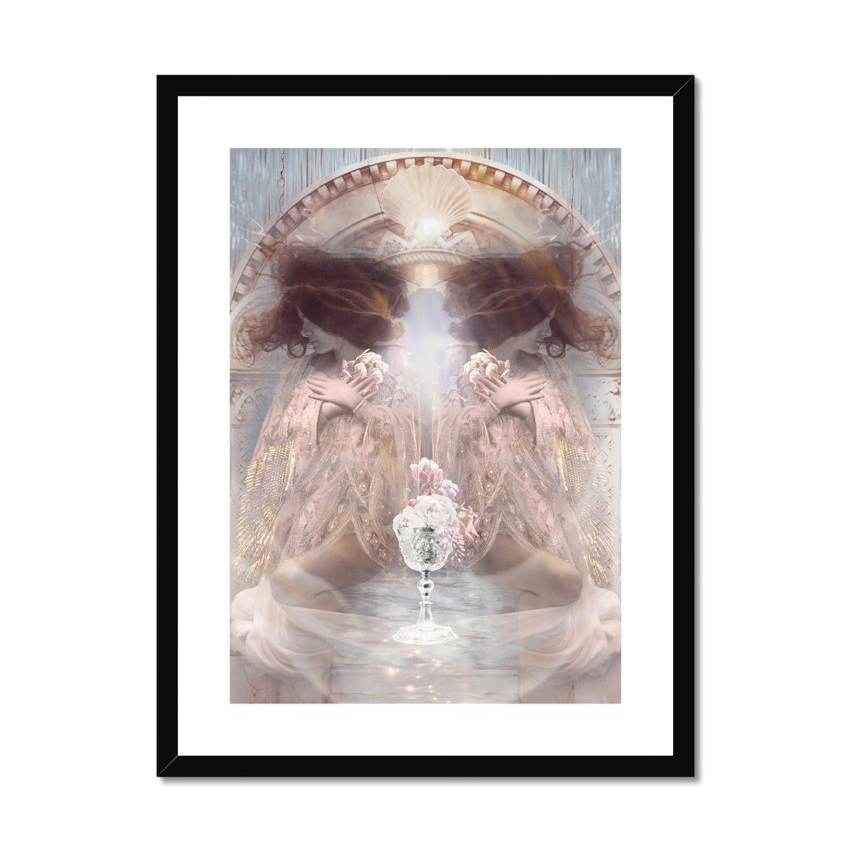 Aphrodite Framed & Mounted Print - Starseed Designs Inc.