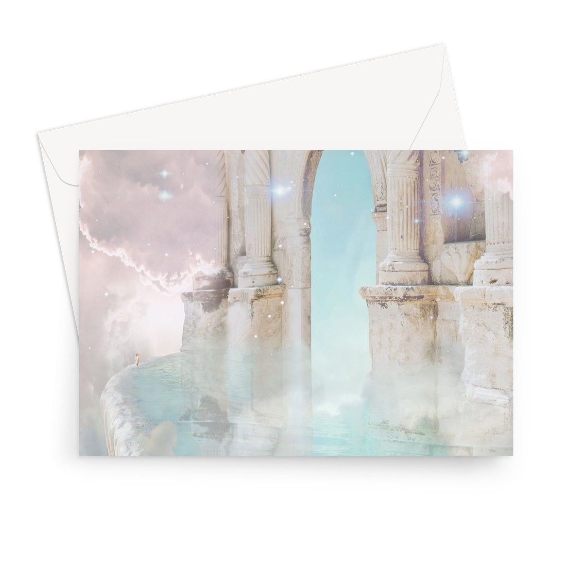 Celestial Waters Greeting Card - Starseed Designs Inc.