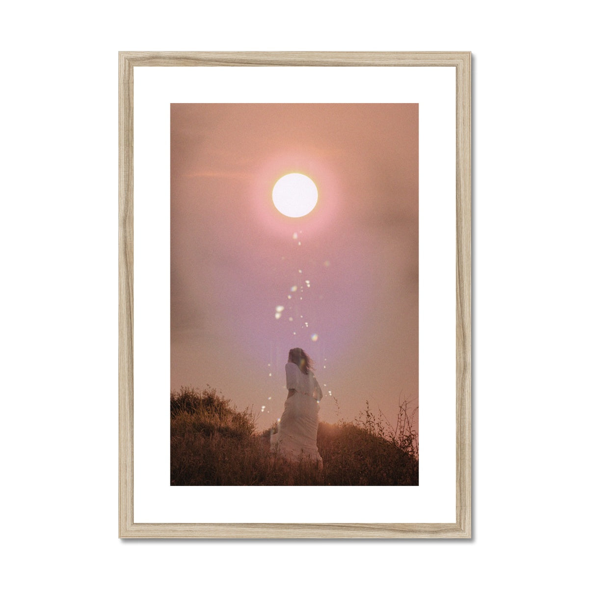 The Shimmer Framed & Mounted Print - Starseed Designs Inc.