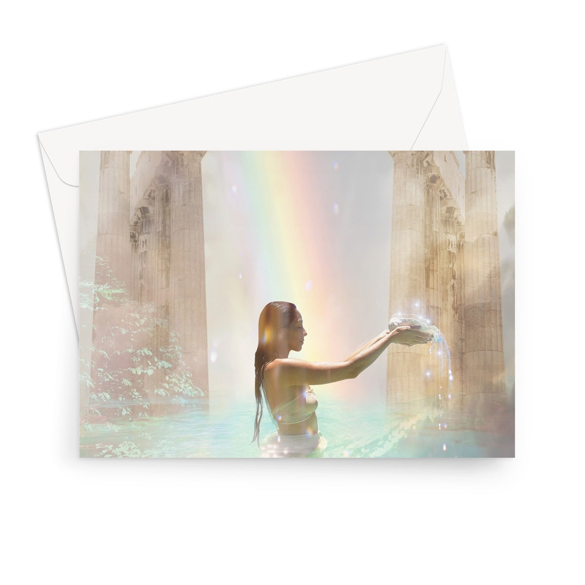 The Source Greeting Card - Starseed Designs Inc.