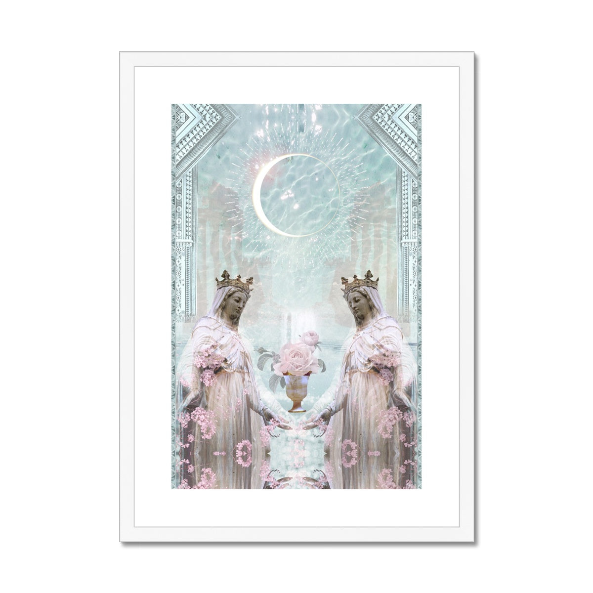 Sacred Grail Framed & Mounted Print - Starseed Designs Inc.