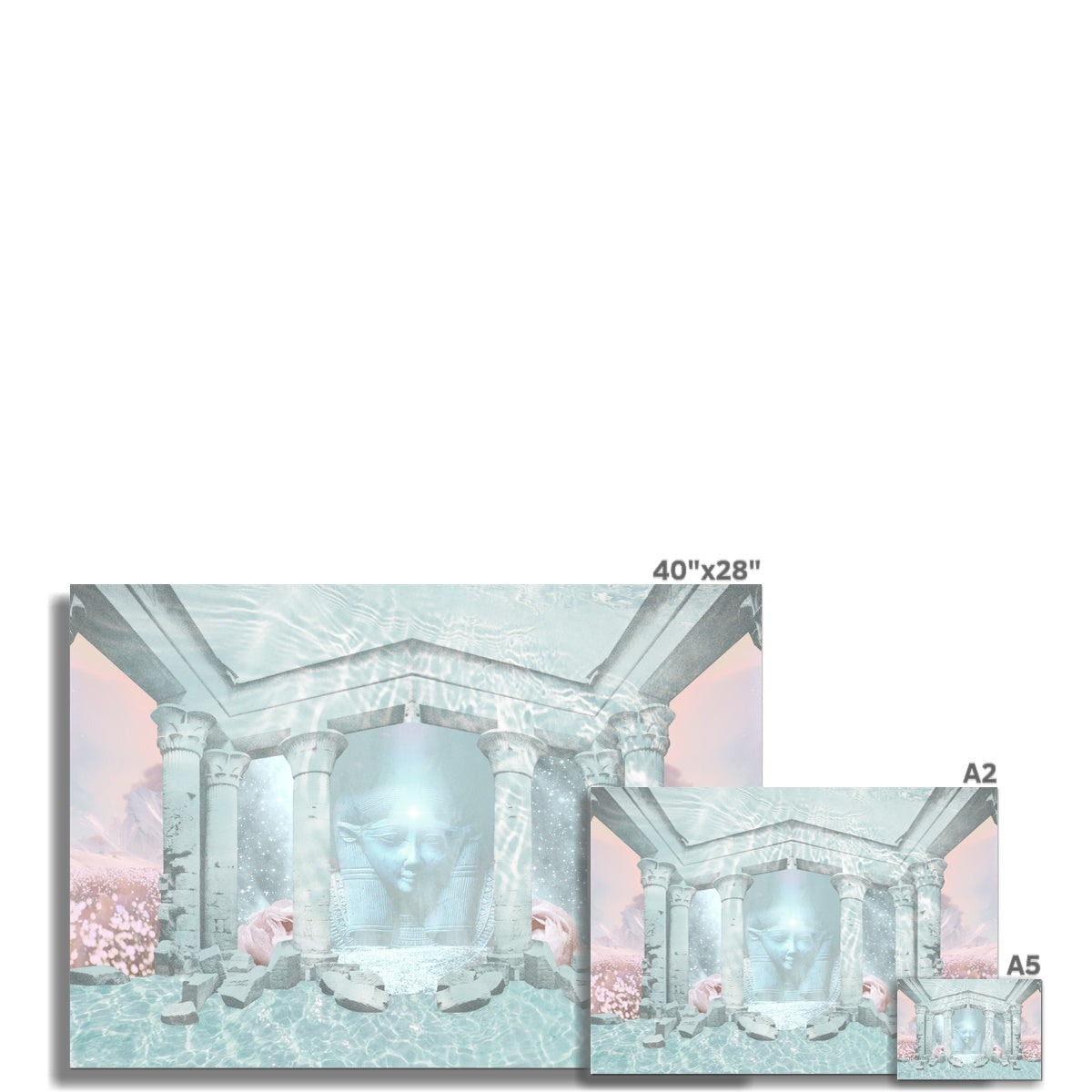 Hathor Temple Photo Art Print - Starseed Designs Inc.