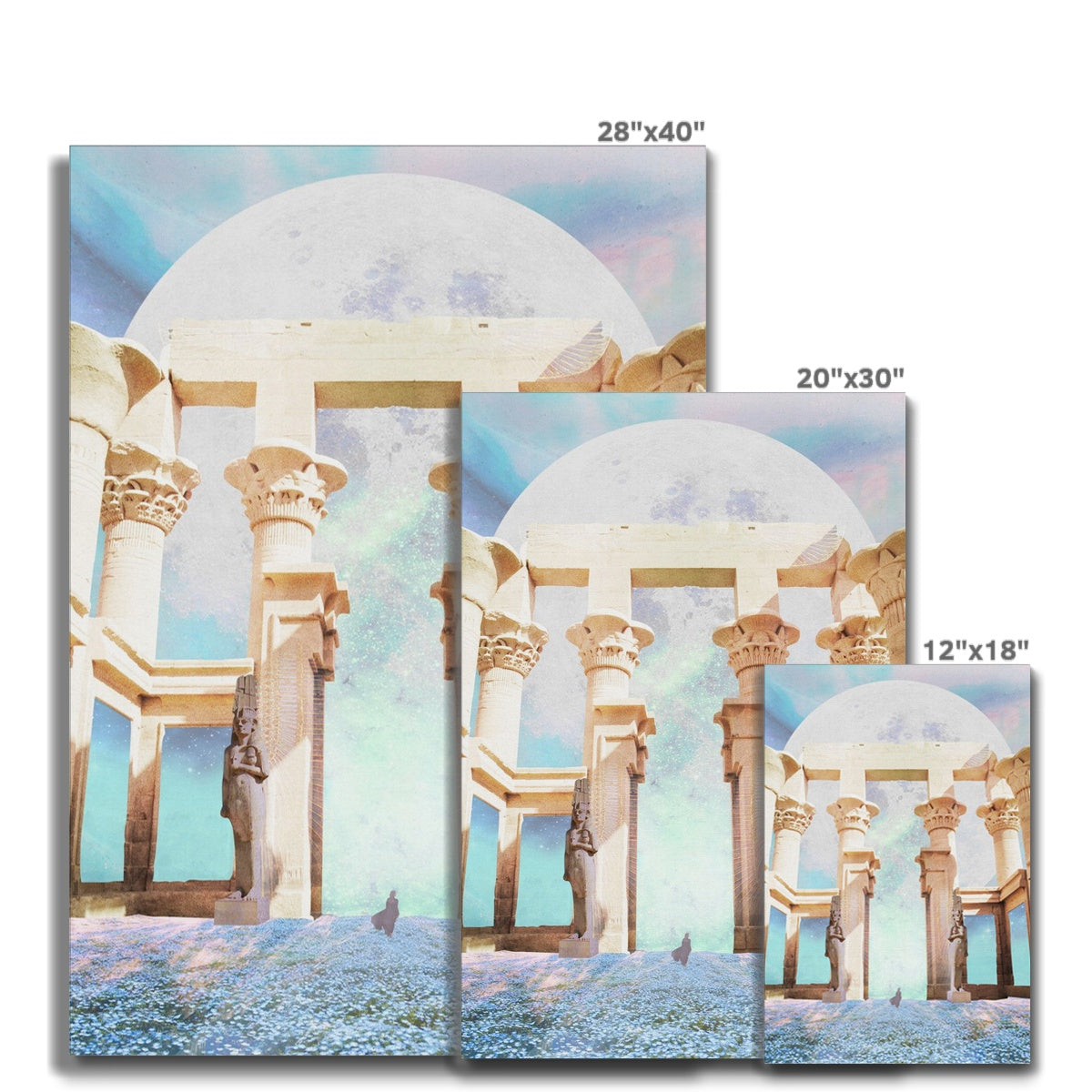Temple of Isis Canvas - Starseed Designs Inc.
