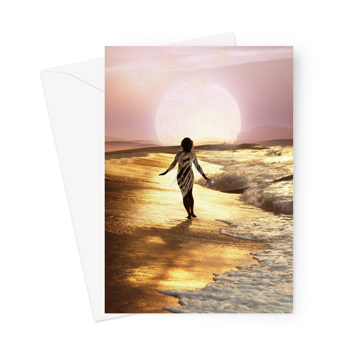 Total Bliss Greeting Card - Starseed Designs Inc.
