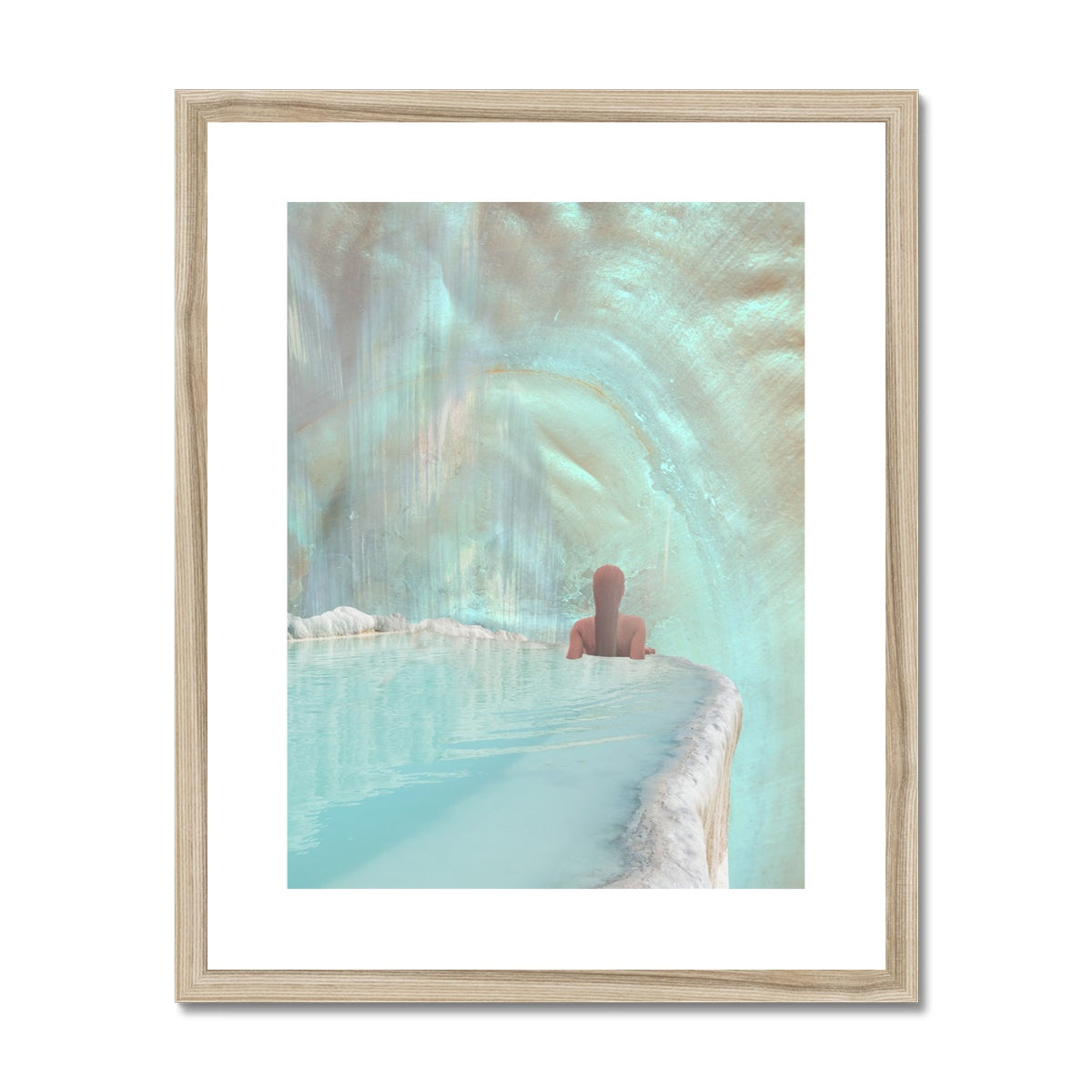 Restful Pause Framed & Mounted Print - Starseed Designs Inc.