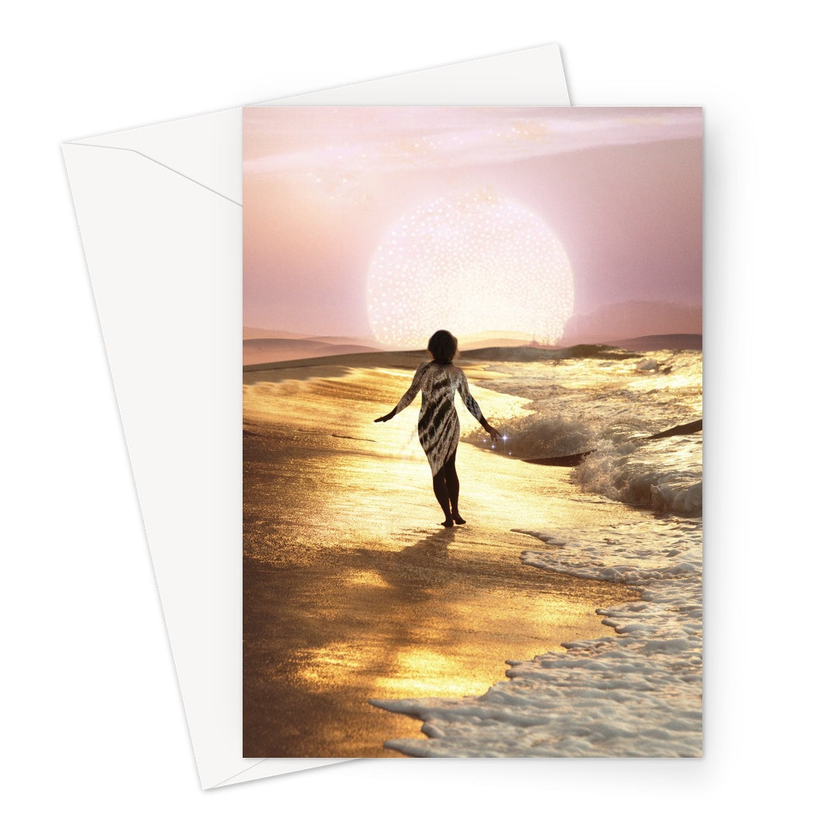 Total Bliss Greeting Card - Starseed Designs Inc.