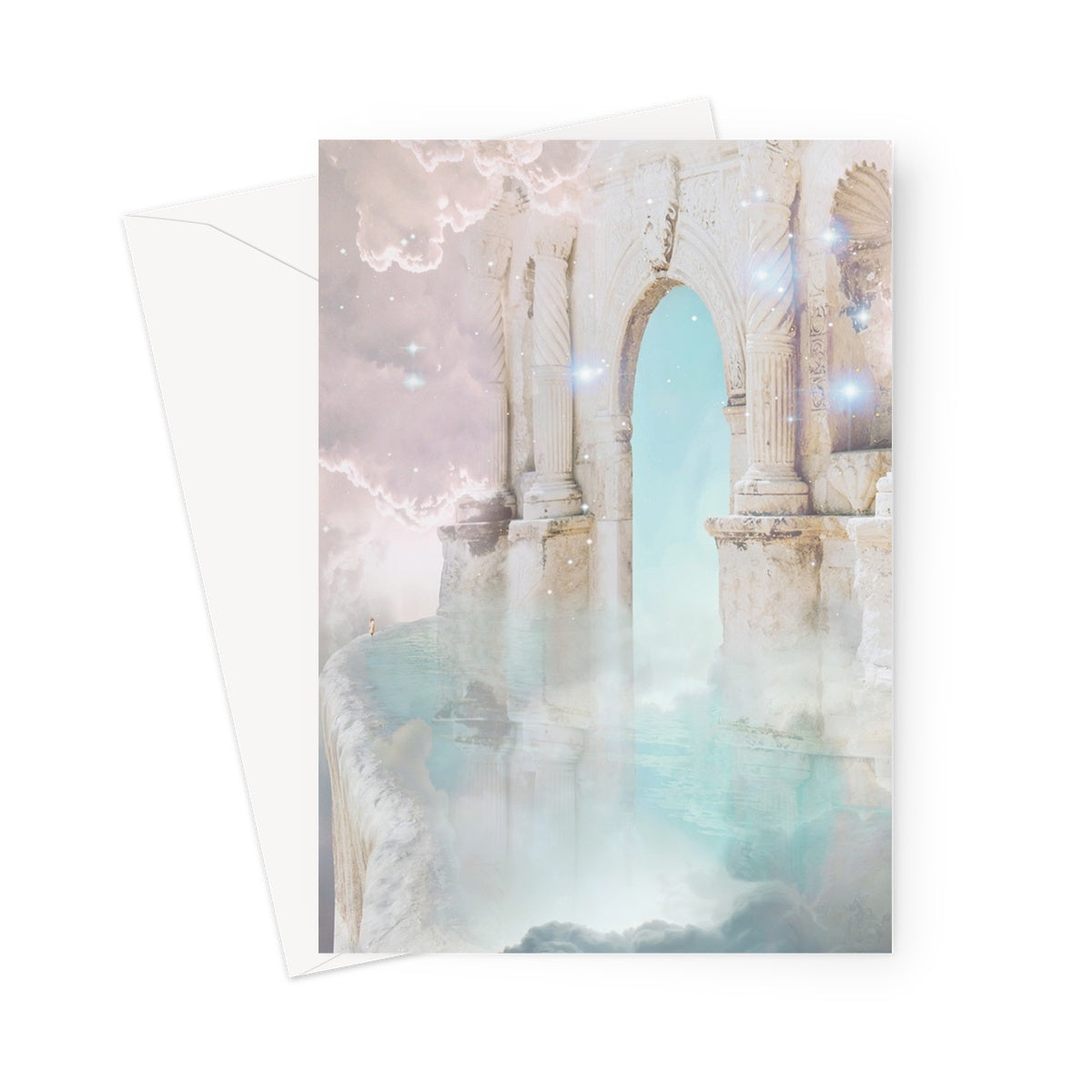 Celestial Waters Greeting Card - Starseed Designs Inc.
