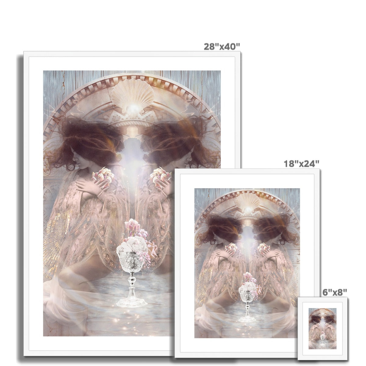 Aphrodite Framed & Mounted Print - Starseed Designs Inc.