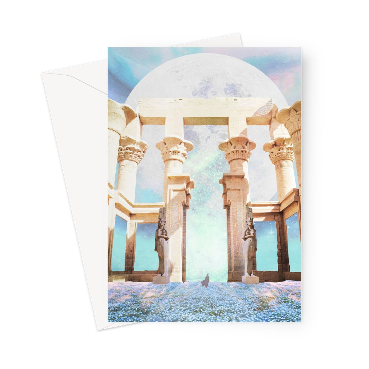 Temple of Isis Greeting Card - Starseed Designs Inc.