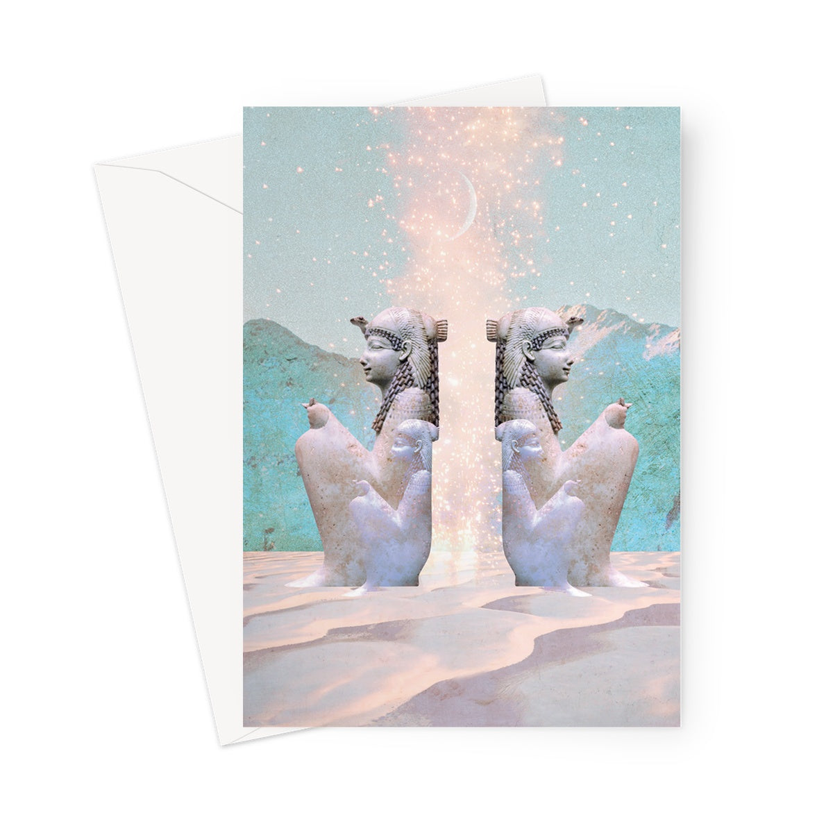 Hathor Dreams Greeting Card - Starseed Designs Inc.