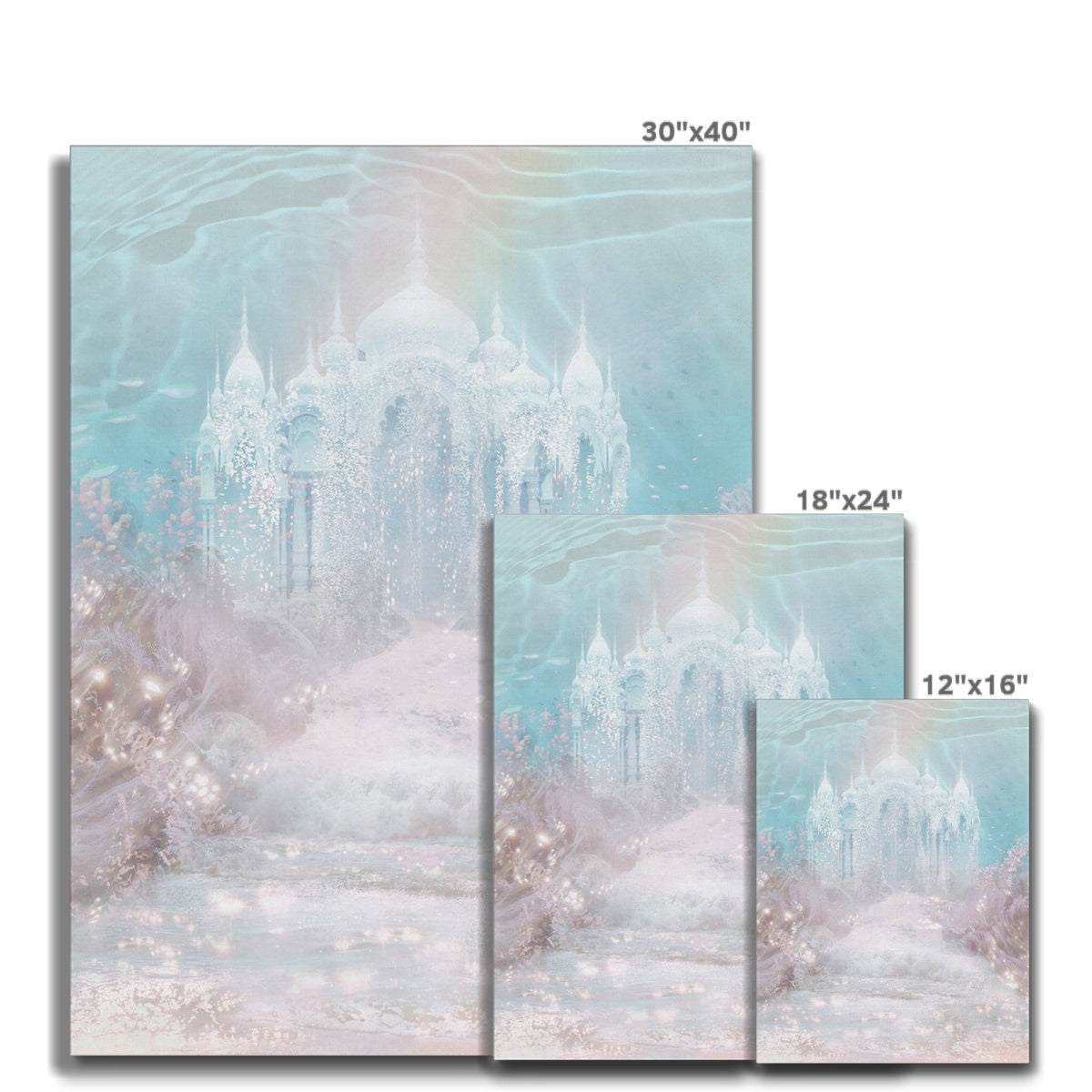 Temple of the Sea Canvas - Starseed Designs Inc.