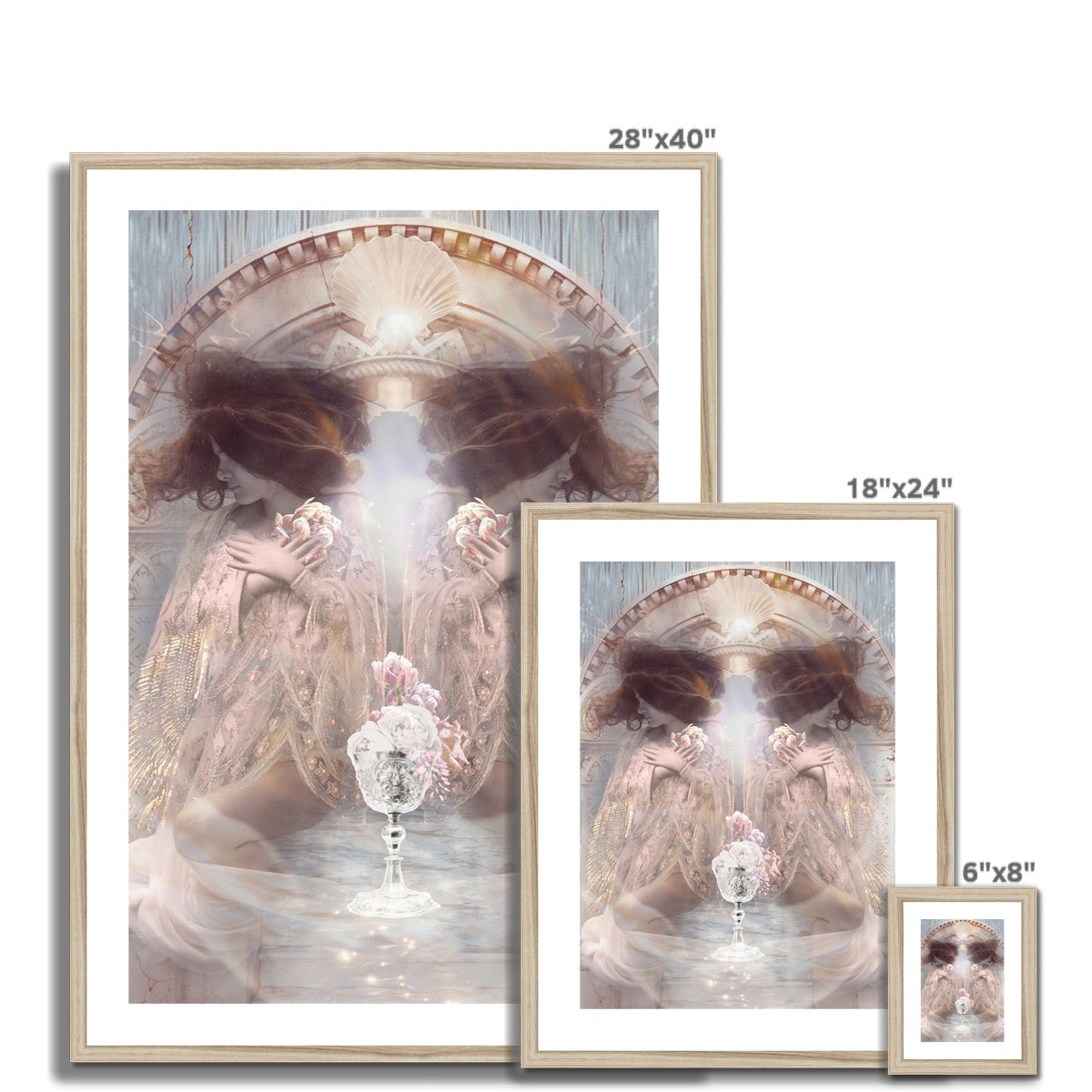 Aphrodite Framed & Mounted Print - Starseed Designs Inc.