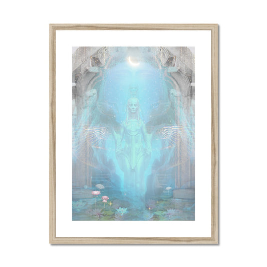 Cerulean Dream Framed & Mounted Print - Starseed Designs Inc.