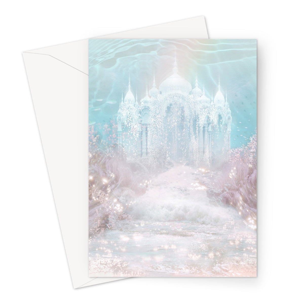 Temple of the Sea Greeting Card - Starseed Designs Inc.