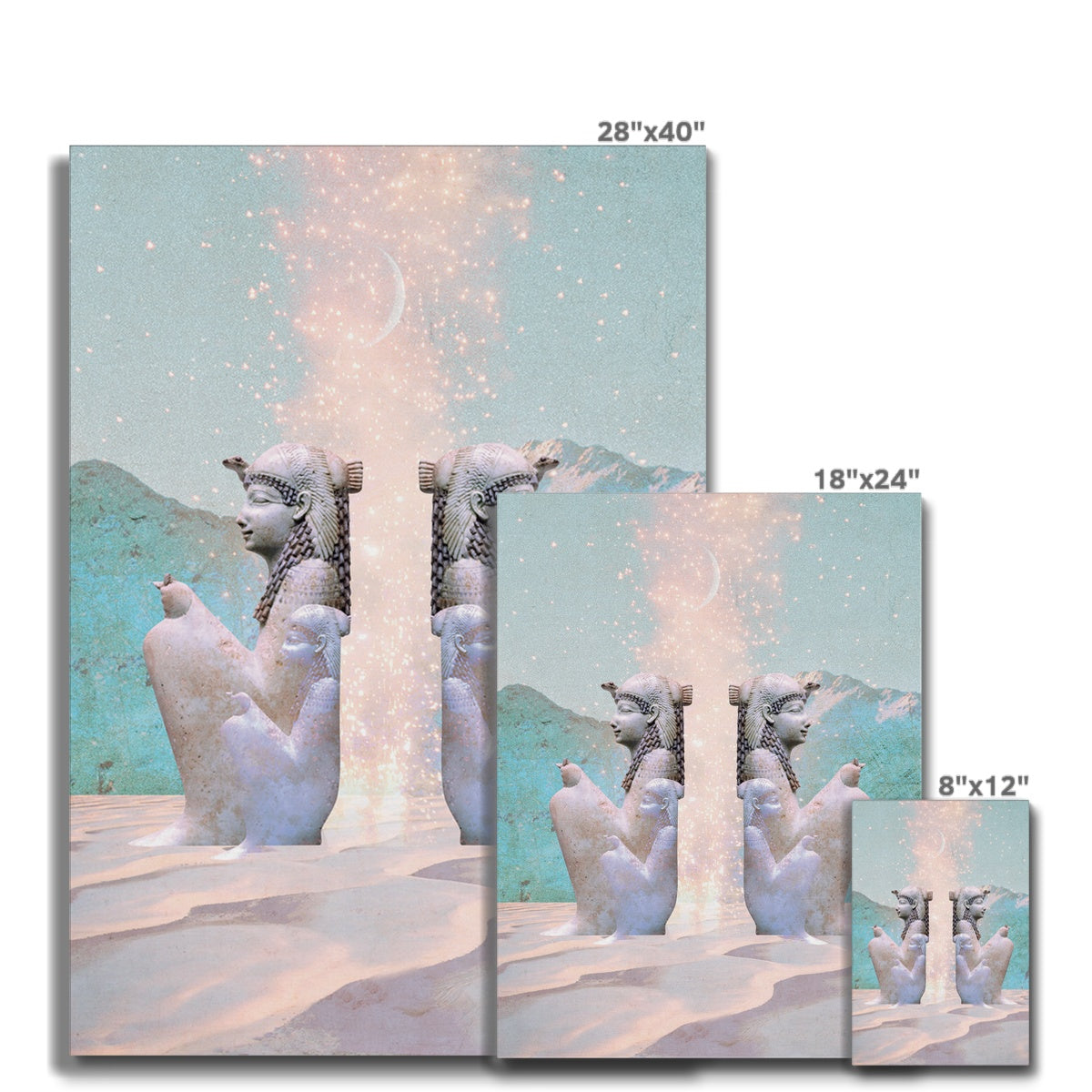 Hathor Dreams Canvas - Starseed Designs Inc.