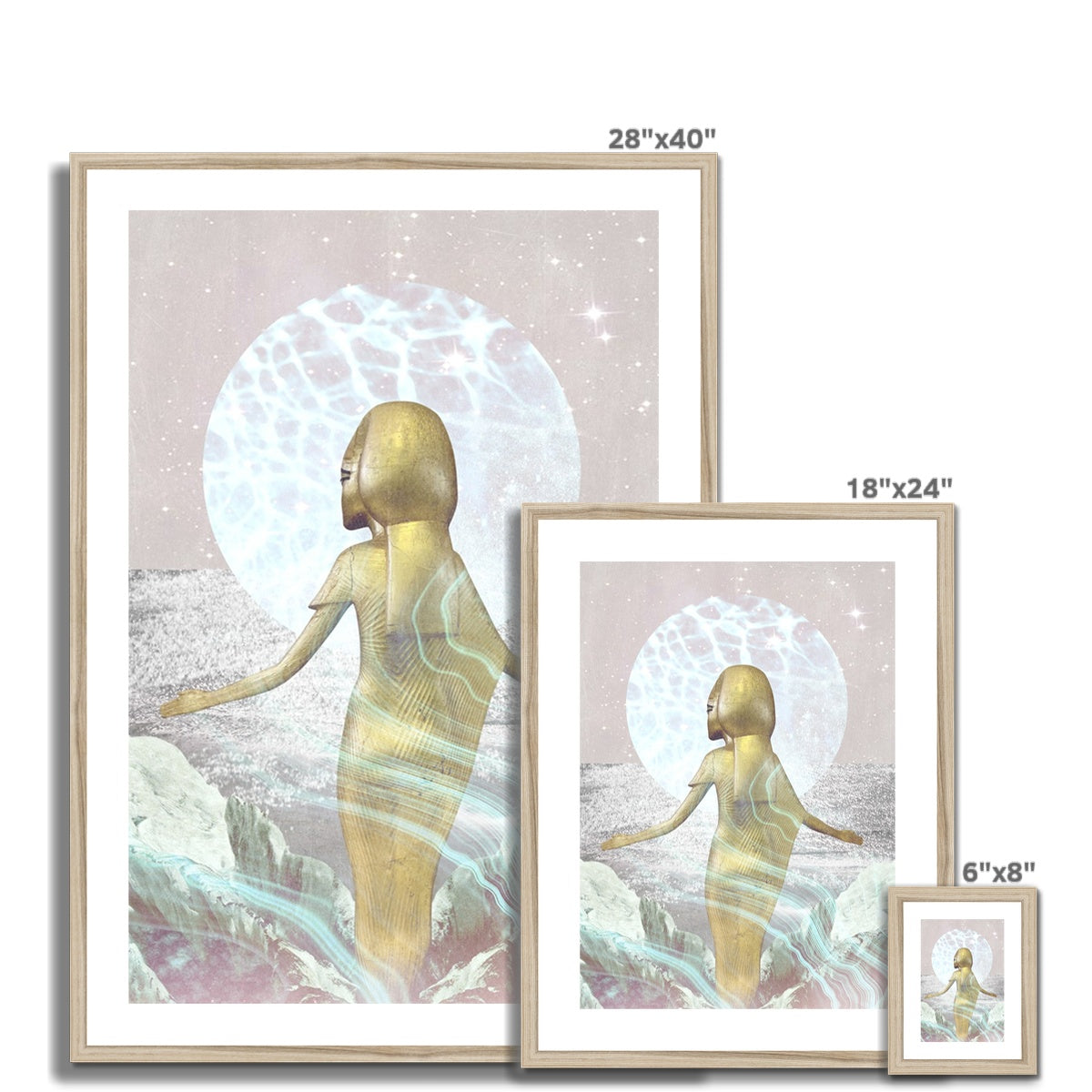 Guardian  Framed & Mounted Print - Starseed Designs Inc.