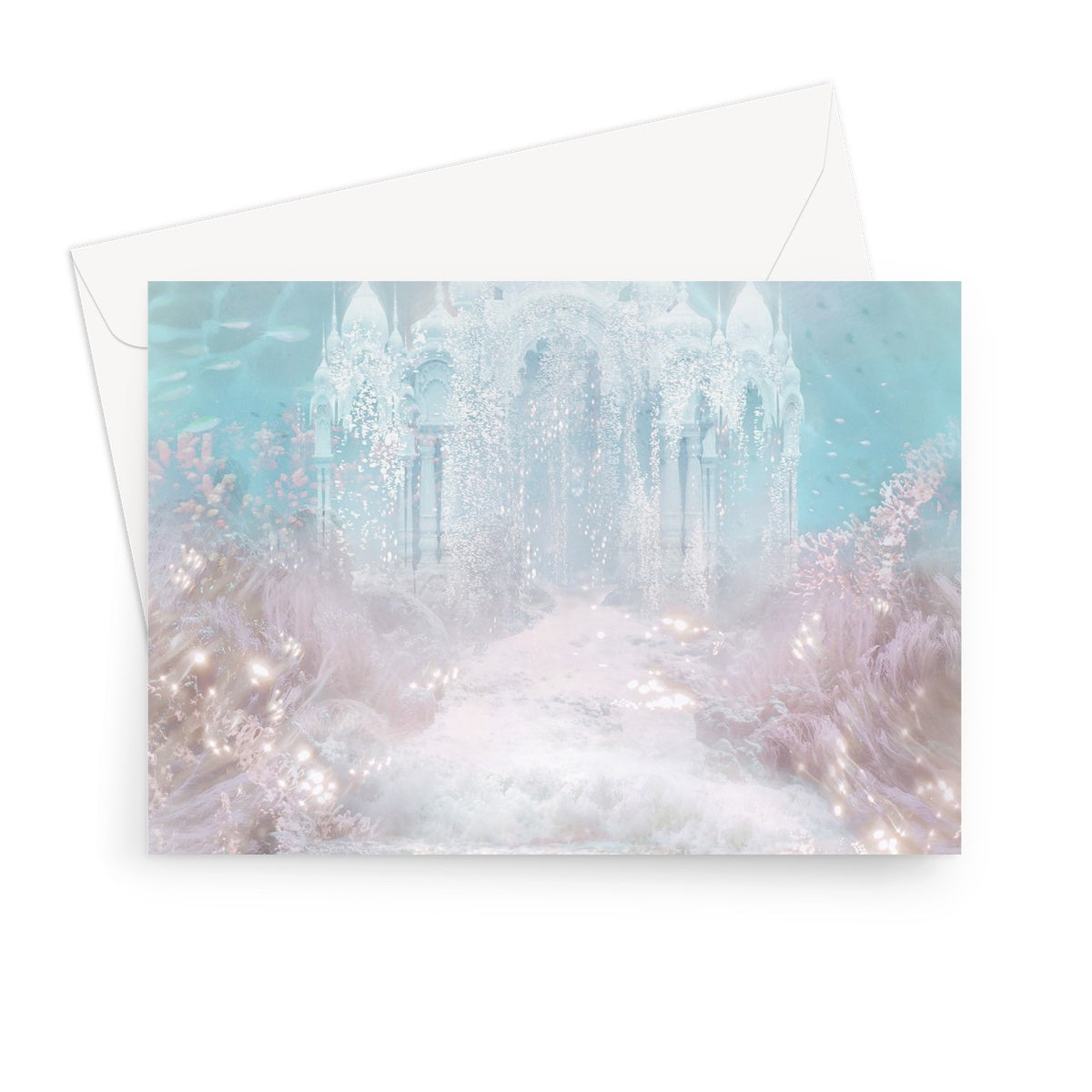 Temple of the Sea Greeting Card - Starseed Designs Inc.