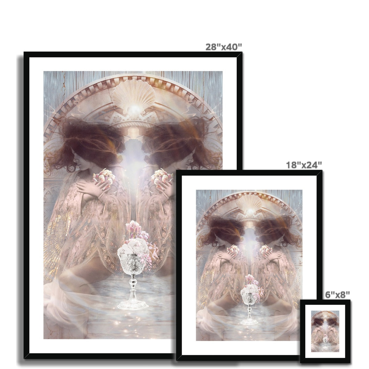 Aphrodite Framed & Mounted Print - Starseed Designs Inc.