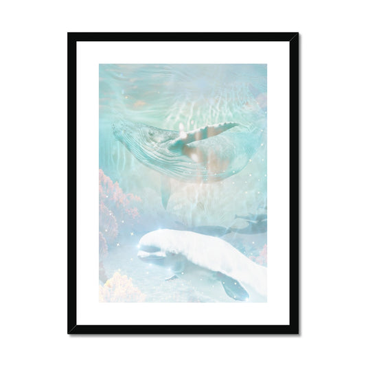 Sweet Emissaries Framed & Mounted Print - Starseed Designs Inc.